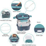 Elektrische Lunchbox WarmMee – Tragbarer 1,5L Essenswärmer für Auto & Zuhause