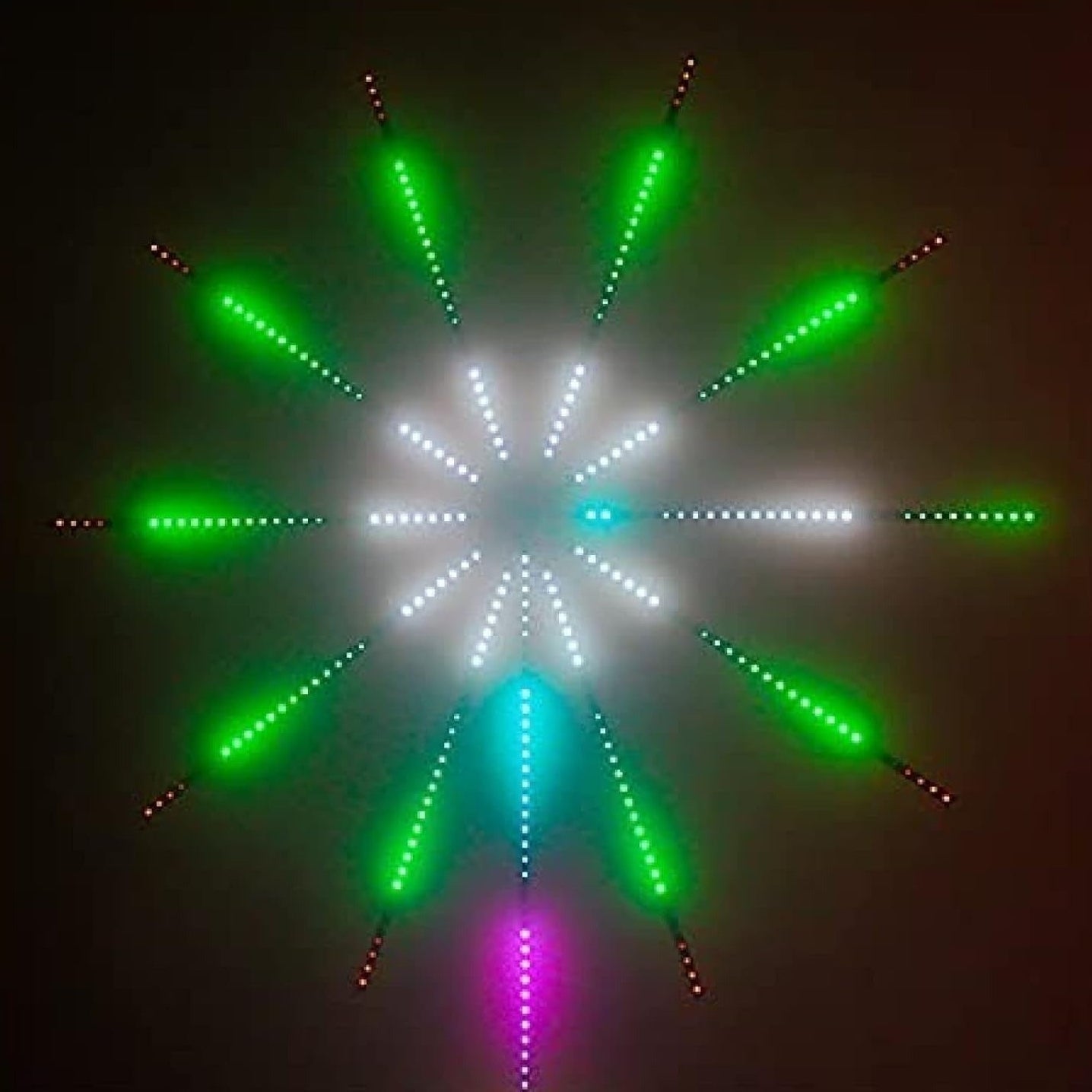 Farbige LED Lichtleisten mit Musiksynchronisation und Fernbedienung