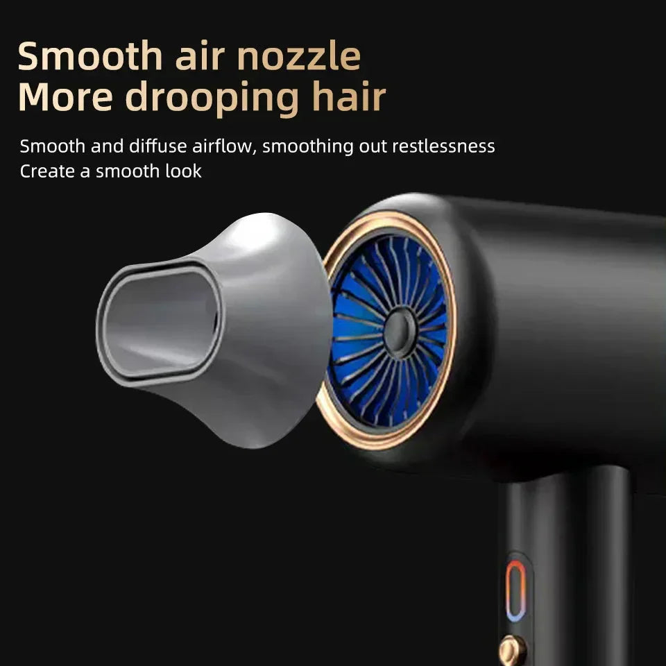 High-Performance Hair Dryer with Smart Ionic Care