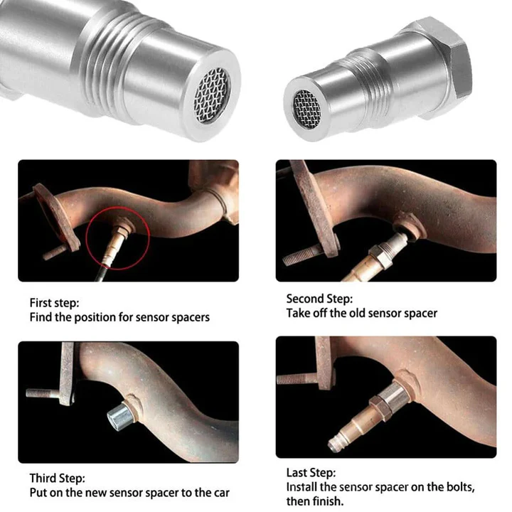 O2 Sensor Adapter für Autos, M18*1.5 – Beheben Sie die Motorwarnleuchte