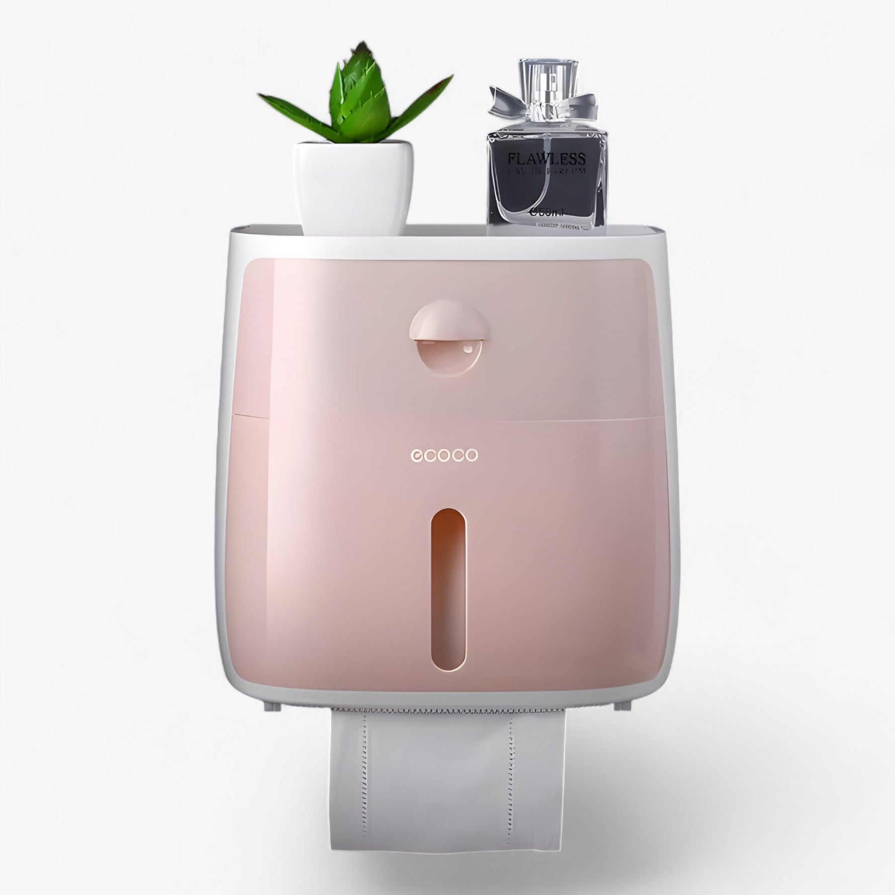 Waterproof Toilet Paper Holder - Always Dry and Organized