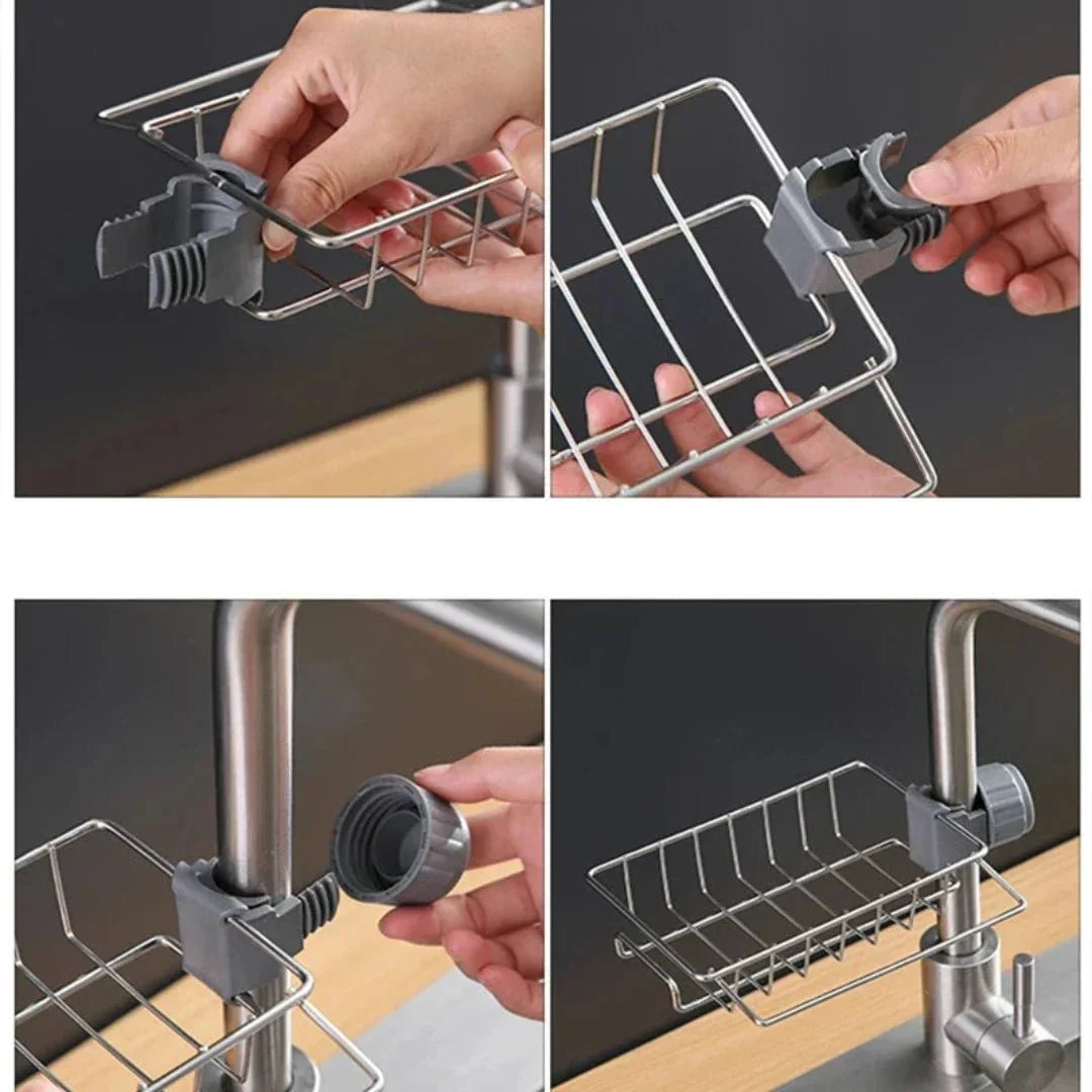 Kitchen Helper – Rotatable Sink Organizer for Order