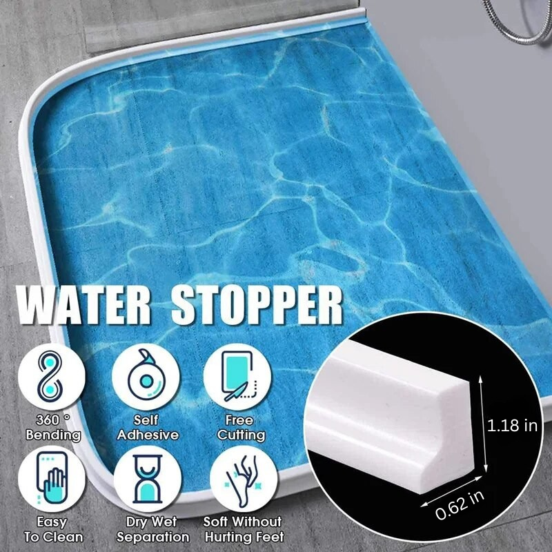Silicone Shower Barrier – Protect Your Bathroom from Moisture