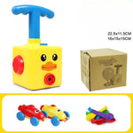 Spielzeugbox mit Luftballons