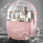 Waterproof Cosmetic Storage Case - Dustproof Makeup Organizer