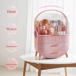 Waterproof Cosmetic Storage Case - Dustproof Makeup Organizer