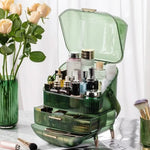 Waterproof Cosmetic Storage Case - Dustproof Makeup Organizer