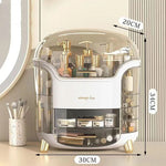 Waterproof Cosmetic Storage Case - Dustproof Makeup Organizer