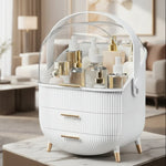 Waterproof Cosmetic Storage Case - Dustproof Makeup Organizer