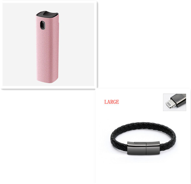 2-in-1 Bildschirmreinigungsset mit Mikrofasertuch | KlarVisio