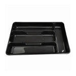 Practical Cutlery and Drawer Organizer | 27x17.6x3.5 cm | Black or White