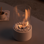 Dekorative Öllampe mit Flamme