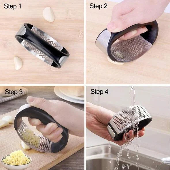 Garlic Master - Efficient Garlic Press with Comfort