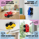 Kletterautos mit magnetischer Wandfunktion