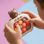 Plopp-Spiel mit Reaktionsfähigkeiten