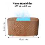 Flaming Elegance: Aroma Diffuser with Soothing Flame Effect
