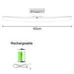 LichtPro LED Magnetlampe | Wiederaufladbar & Dimmbar | Touch- und Fernbedienung | Warm- bis Kaltweiß | Schnelles Typ-C Laden