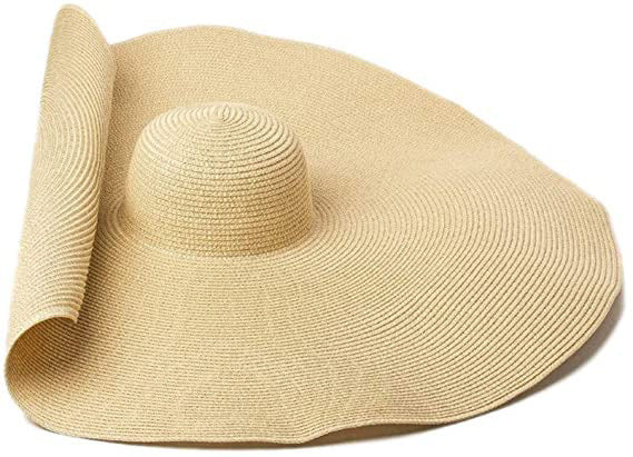 Damen-Sonnenhut mit Extra Breiter Krempe – Atmungsaktiv