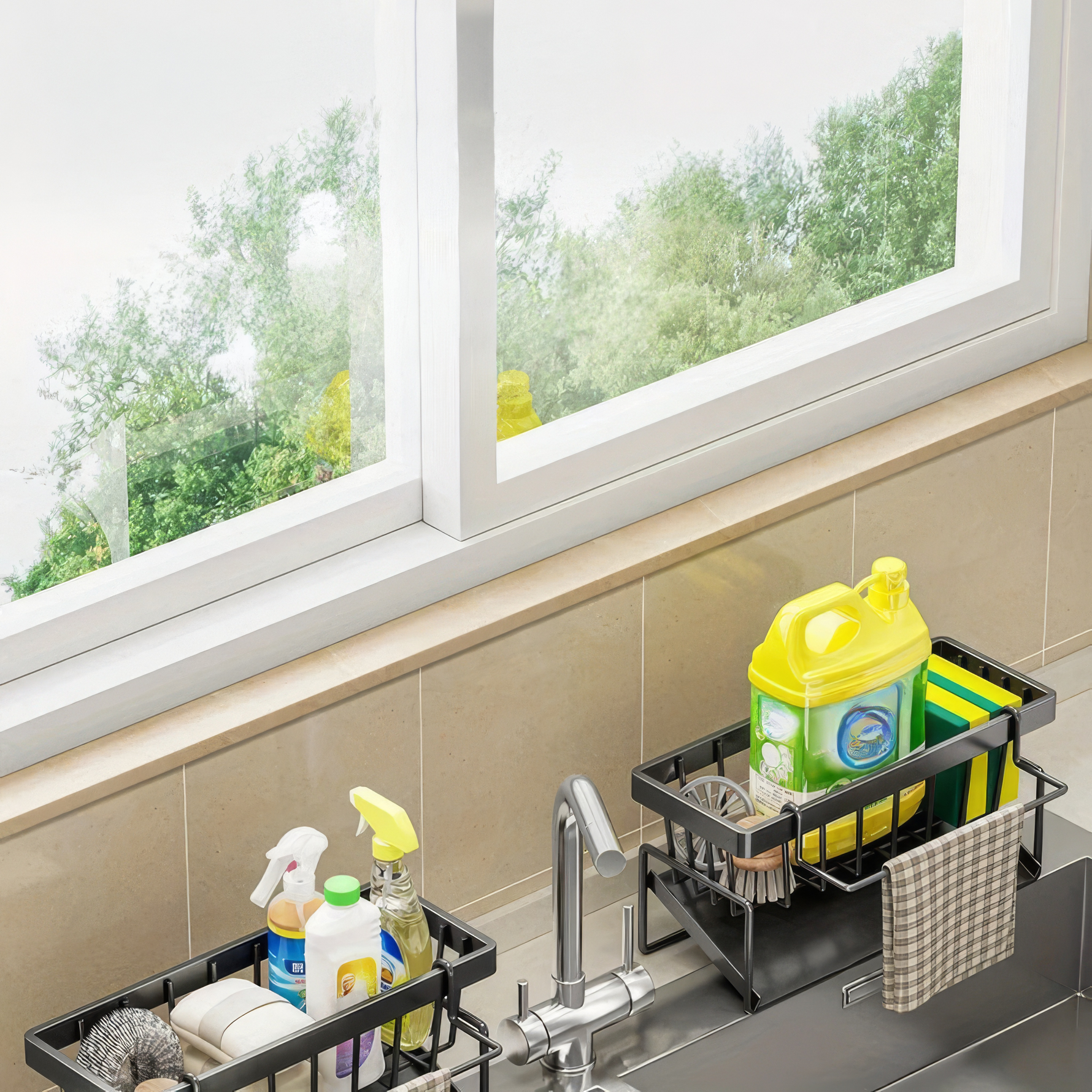 Practical Kitchen Shelf – Modern and Space-Saving