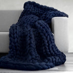 Kuschelige Strickdecke für ultimativen Komfort