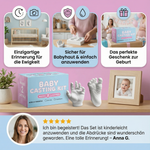 Erinnerungsset für Eltern – Baby Hand- und Fußabdruck-Kit