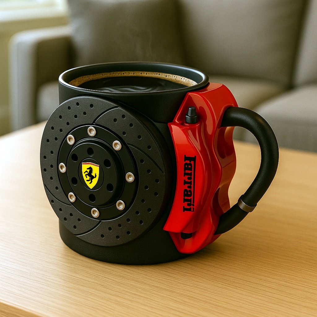 RacingPower | Tasse im Bremssattel-Design