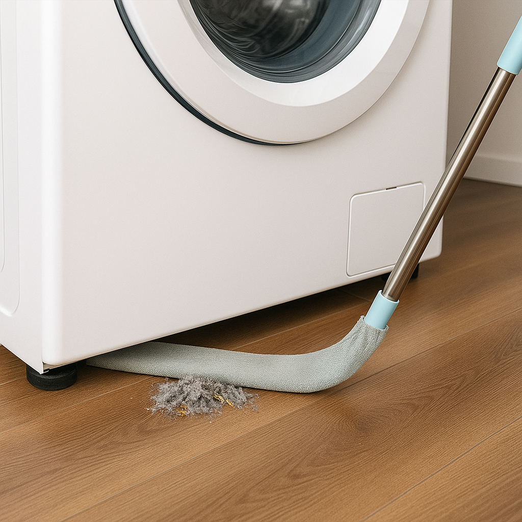 Flexibler Staubduster mit Verlängerbarem Griff – Ideal für enge Stellen