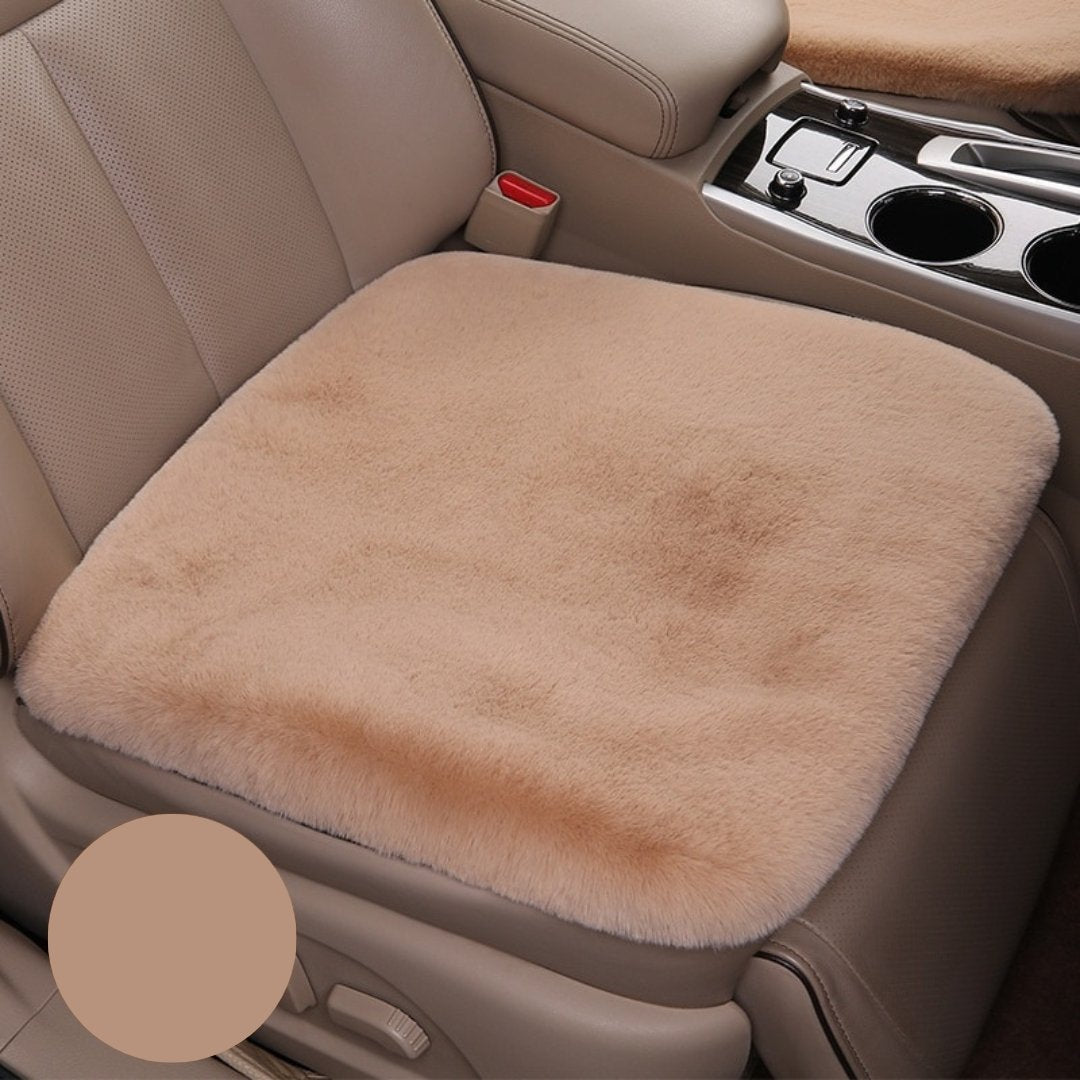 Cozy car seat cushion for warm car journeys