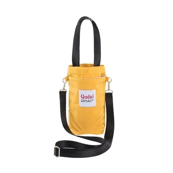 Vielseitige Schultertasche mit Getränkehalter