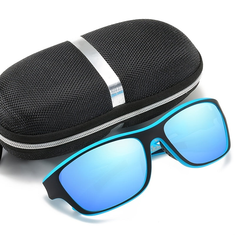 Sportsonnenbrille für Herren – Polarisierte Gläser mit UV400 Schutz