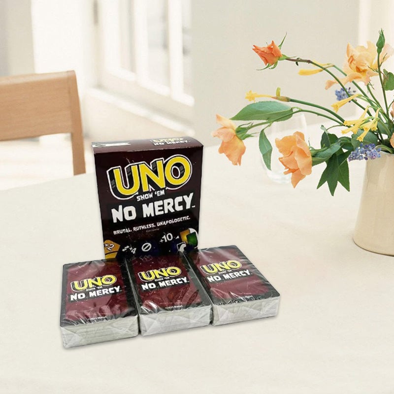 168 Dicke Uno Spielkarten
