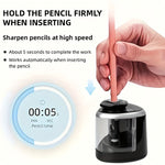 Automatischer USB-Bleistiftspitzer – Kompakt und Schnell