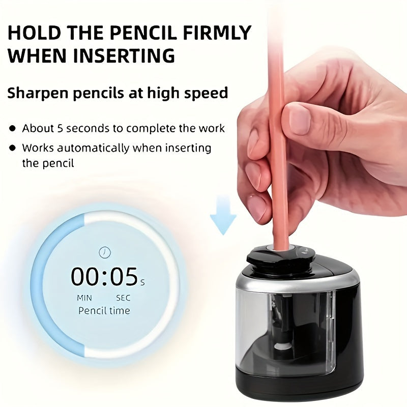 Automatischer USB-Bleistiftspitzer – Kompakt und Schnell