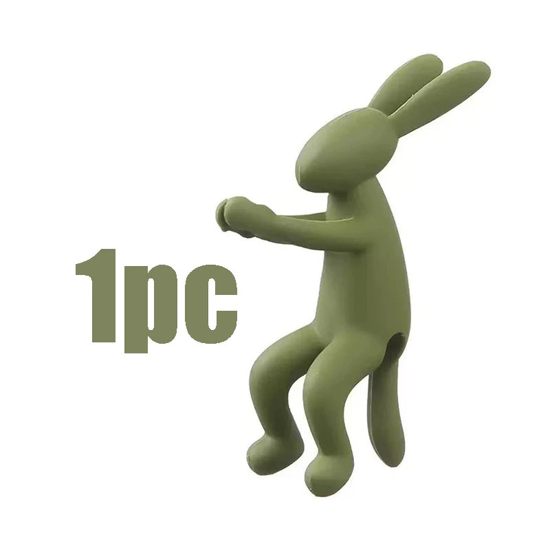 Rabbit-shaped Plant Holder | Stem Support for Vases | 7 cm