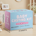 Erinnerungsset für Eltern – Baby Hand- und Fußabdruck-Kit