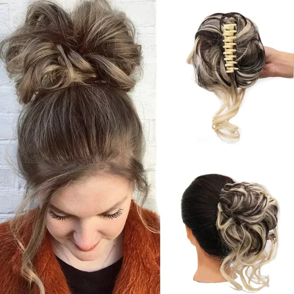 Elegante Haarknoten | Clip-in Haarteil für Volumen und Natürlichkeit