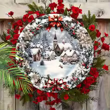 Winter Magic | Wooden sign with 3D effect for a festive atmosphere
