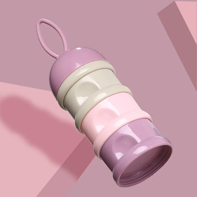 Stapelbarer Behälter für Baby-Milchpulver und Snacks – Milchpulver Spender