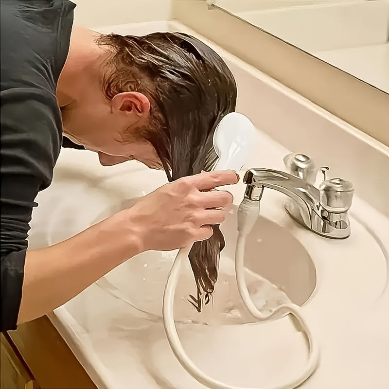 Multifunctional showerhead with flexible hose for household