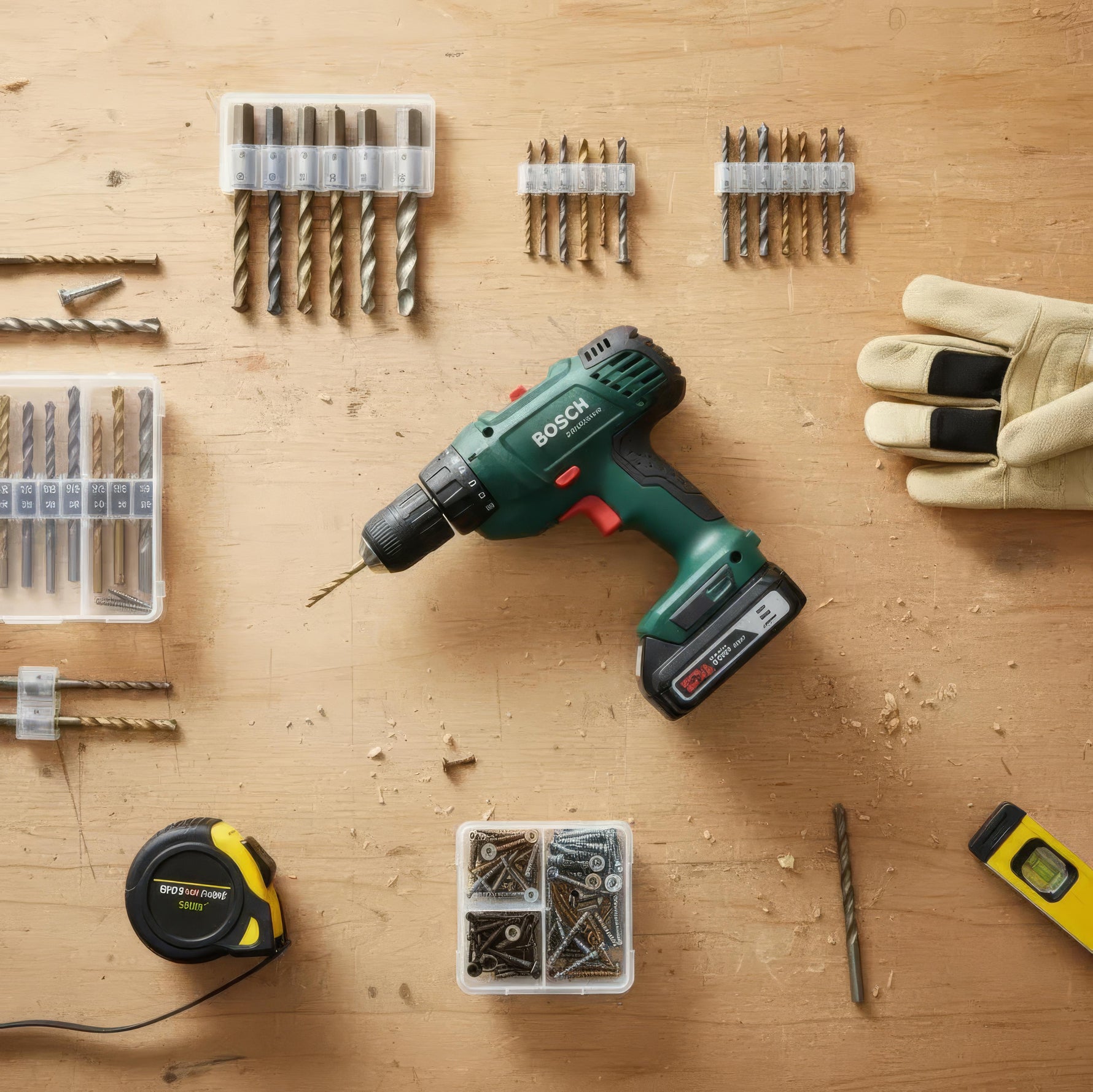 Precise Drill Bit Set for Woodworking | 5-Piece