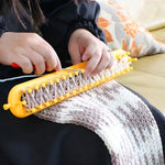 Handstrickrahmen ohne Nadeln – Einfaches Stricken Unterwegs