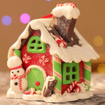 Zauberhafte LED-Gingerbread-Häuschen | Handgefertigte Weihnachtsdekoration