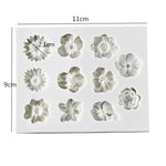 Floral Magic Silicone Mold | Mini Roses and Sunflowers for Creative Baking Ideas