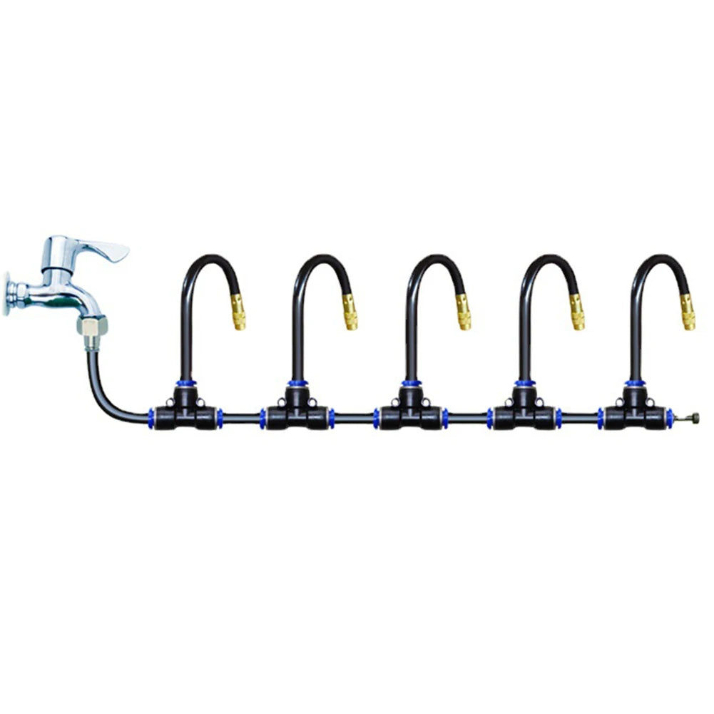 SmartSpray Automatic Watering System | Flexible 360° Spray Head | 0.8 cm Connector