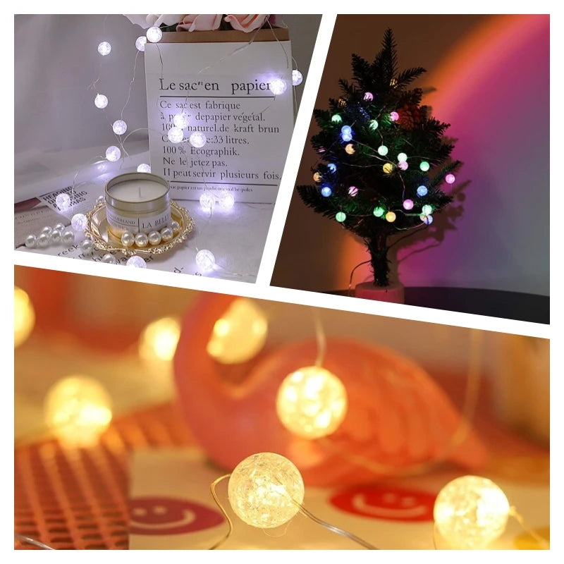Stimmungsvolle LED-Lichterkette für jeden Anlass