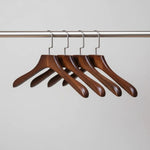 Luxury Wooden Hangers with Non-Slip Design (4 Pack)
