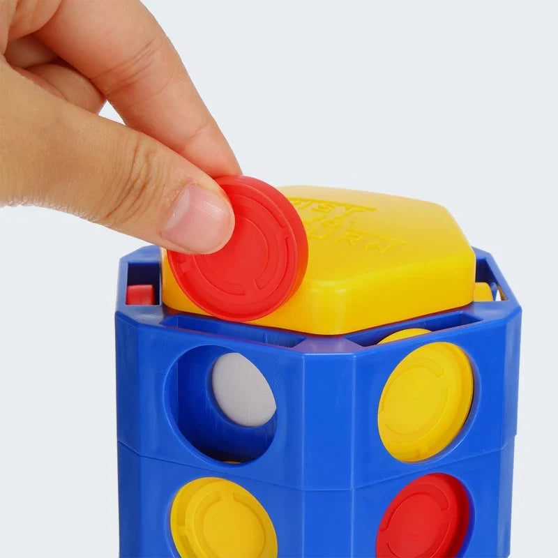 3D Vier-Gewinnt Spiel für die Familie – Drehbare Version für Kinder