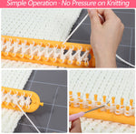 Handstrickrahmen ohne Nadeln – Einfaches Stricken Unterwegs