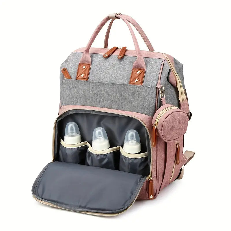 Baby Rucksack mit Wickelbett-Funktion – 2-in-1 Design