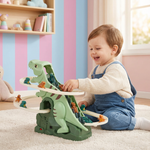 Rutschbahn mit Dinosauriern – Spaßige Achterbahn für Kinder